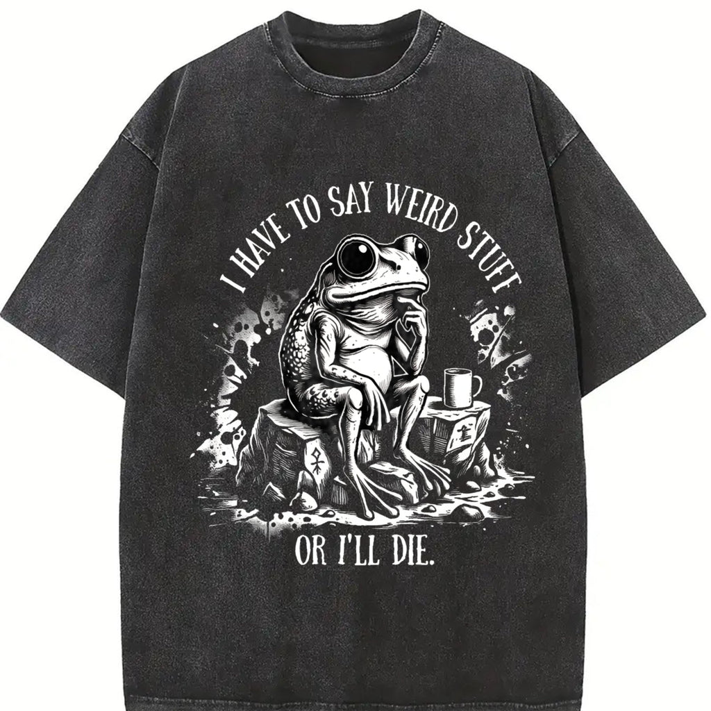 I Have To Say Weird Stuff Or I'll Die - Anthropomorphic product image 2