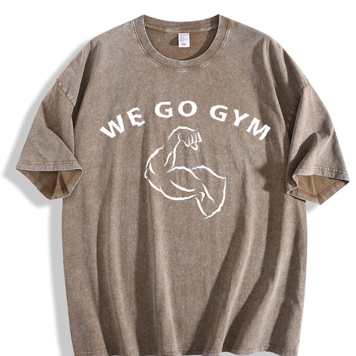 Gym Motivation Vintage Washed T-Shirt product image 3