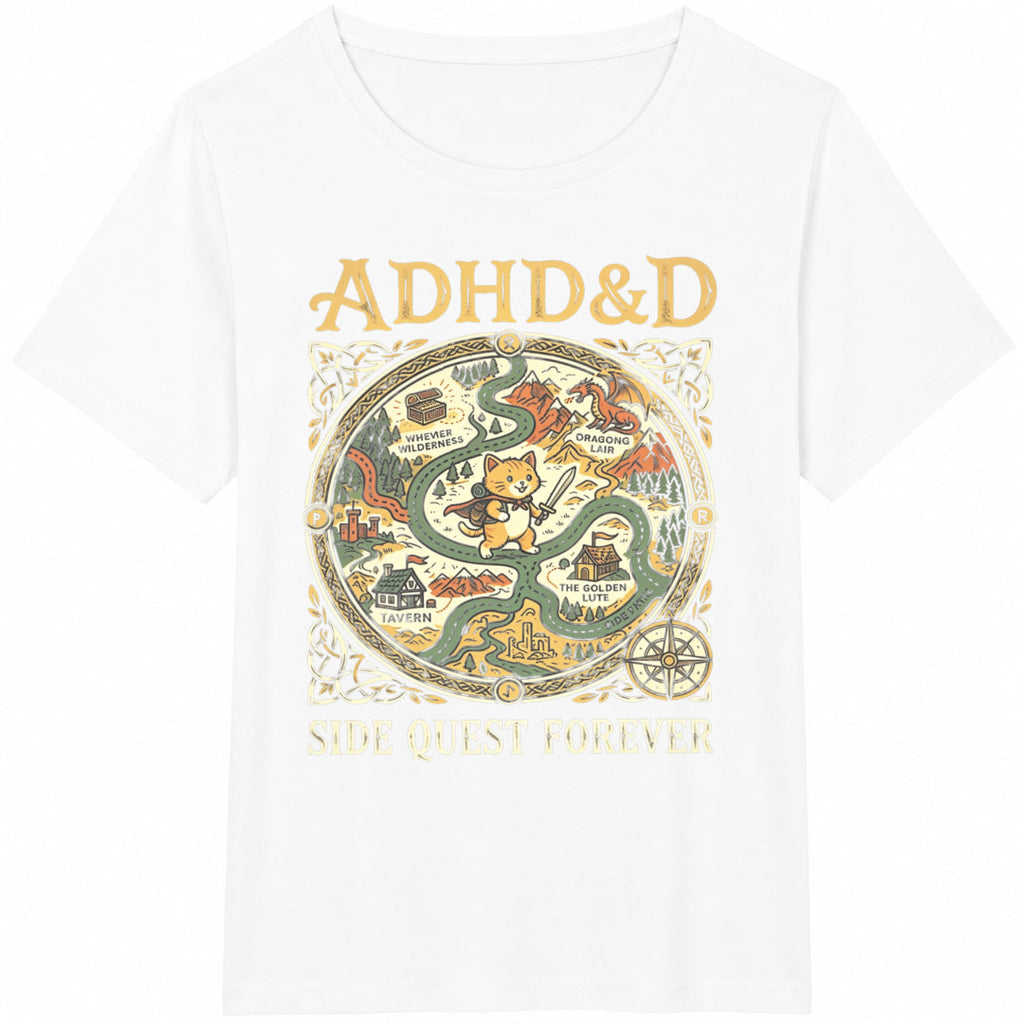 Funny DND Cotton T-Shirt product image 2