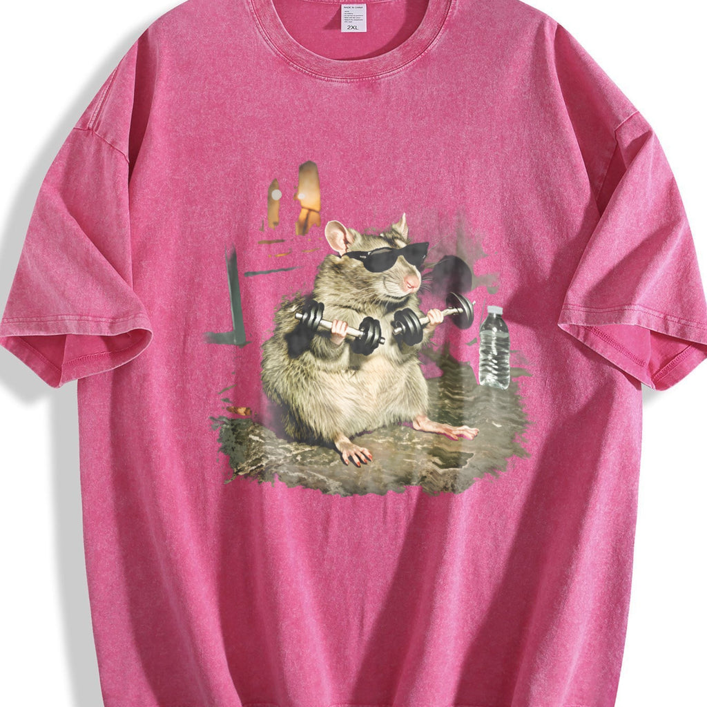 Cool Raccoon with Sunglasses Vintage Washed T-Shirt product image 7