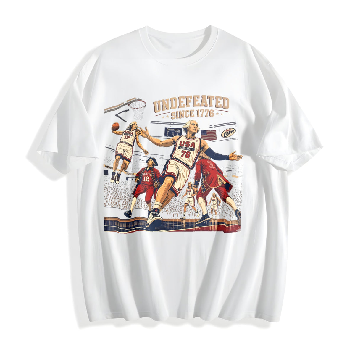 George Washington Basketball Undefeated Since 1776 Cotton product image 2