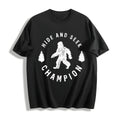 Hide And Seek Champion Funny Bigfoot Humor Cool Cotton product image 1