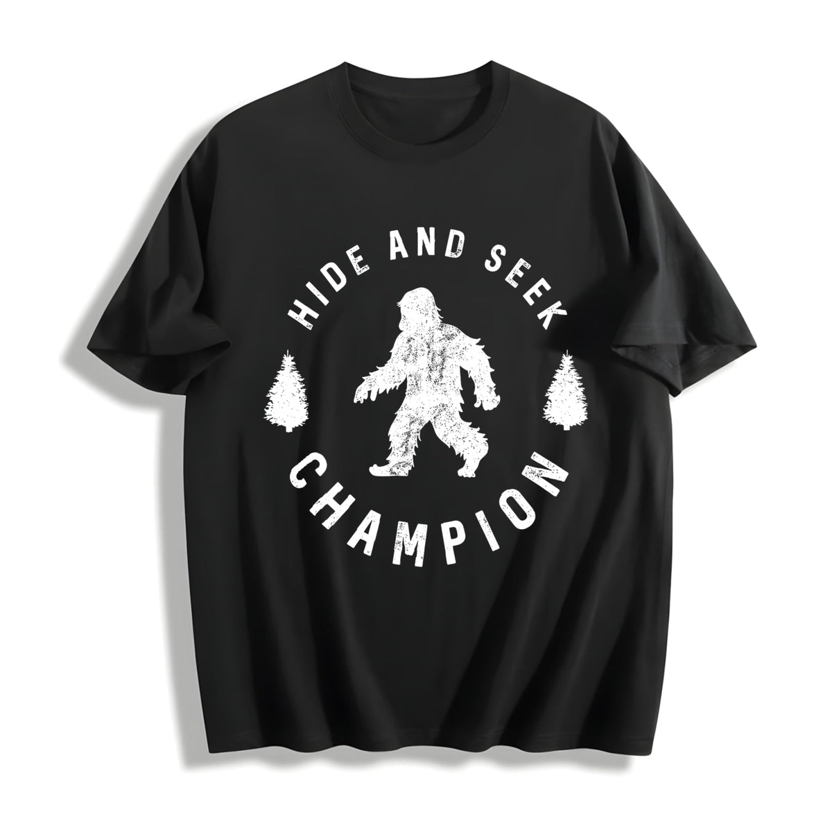 Hide And Seek Champion Funny Bigfoot Humor Cool Cotton product image 1