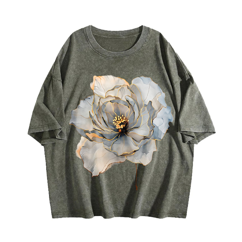 Wild Flowers Vintage Washed T-Shirt product image 4