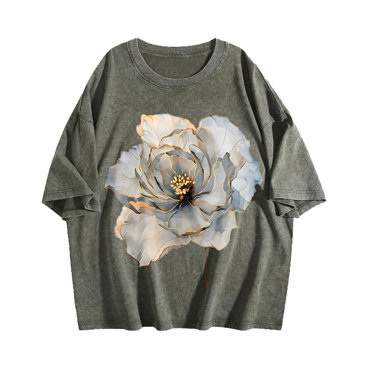 Wild Flowers Vintage Washed T-Shirt product image 4