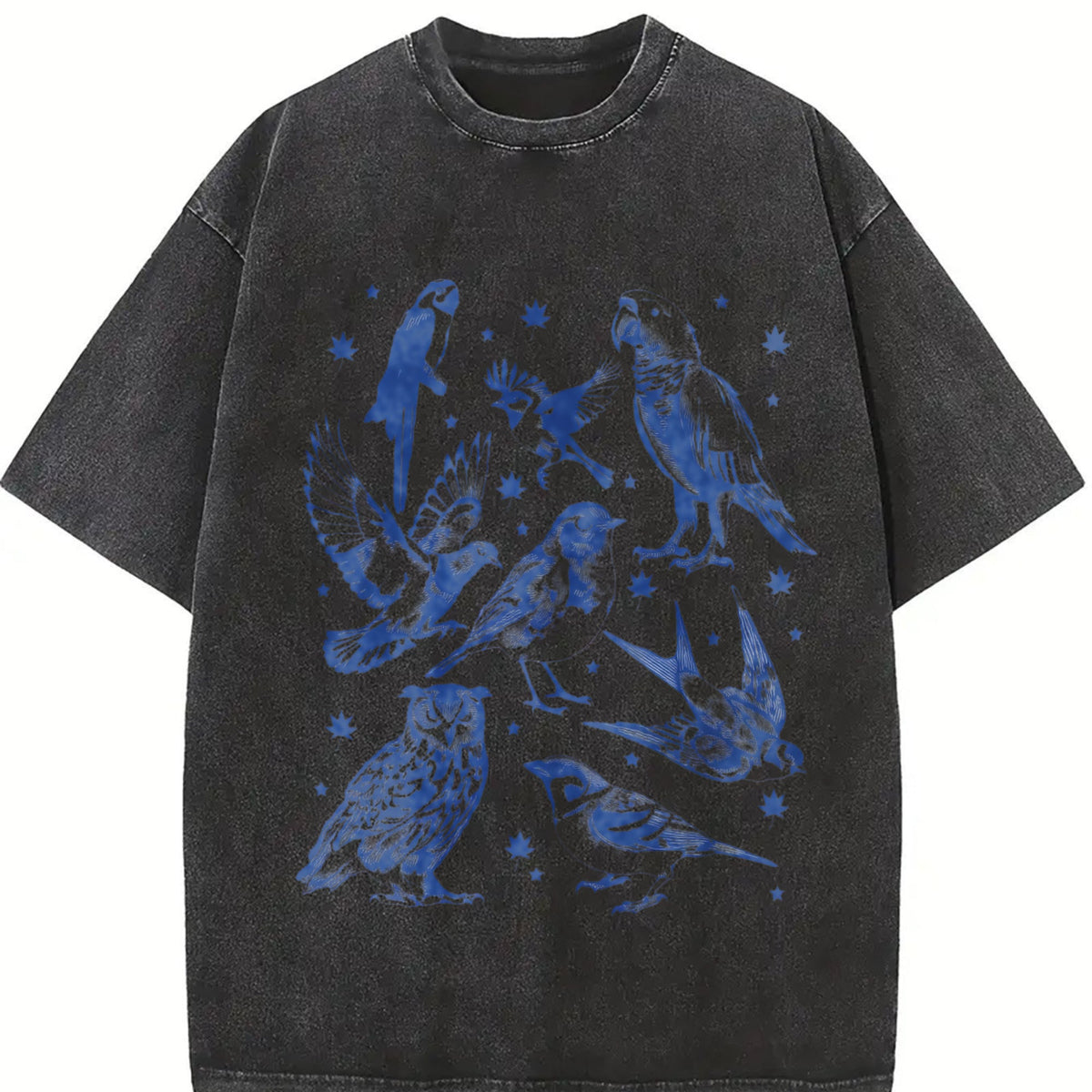 Bird Tattoo 90s Vintage Washed T-Shirt product image 2