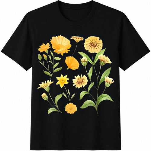 1-piece-- With A Yellow Floral - A Perfect Choice Cotton product image 1