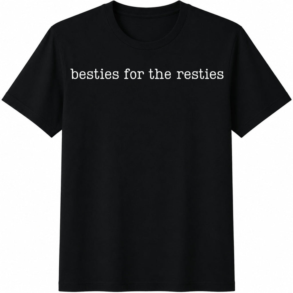 Besties For The Resties Cotton T-Shirt product image 1