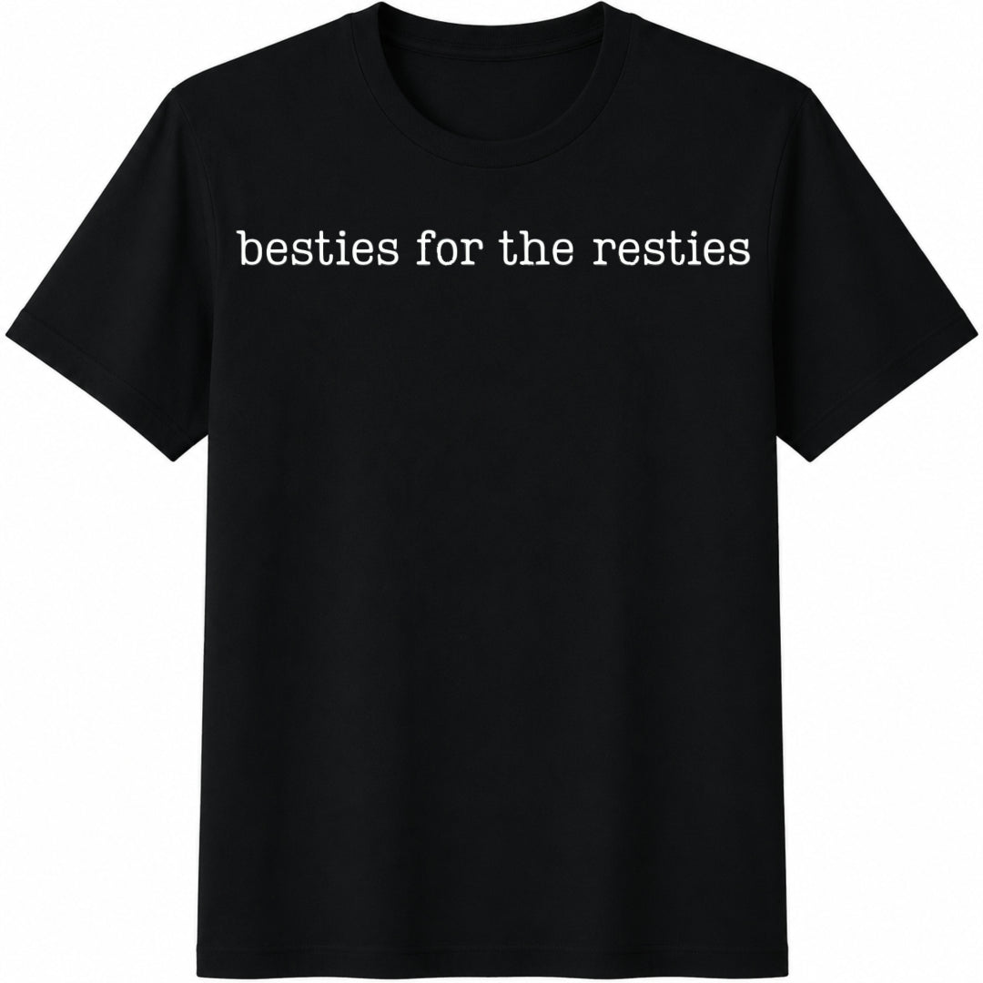 Besties For The Resties Cotton T-Shirt product image 1