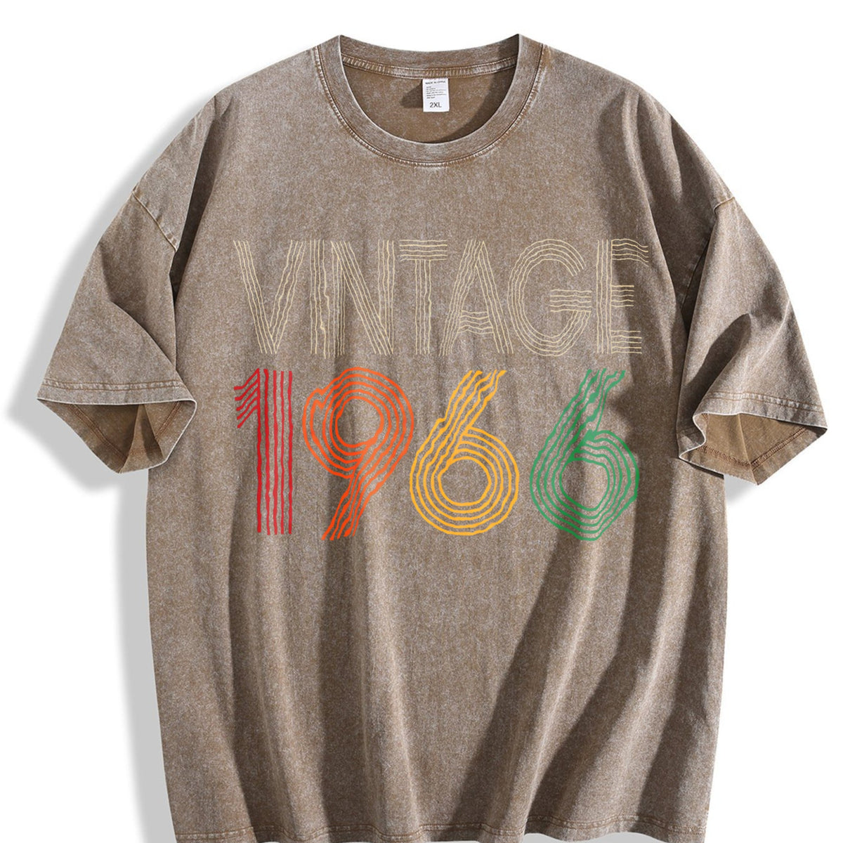 60th Birthday Vintage Washed T-Shirt product image 3