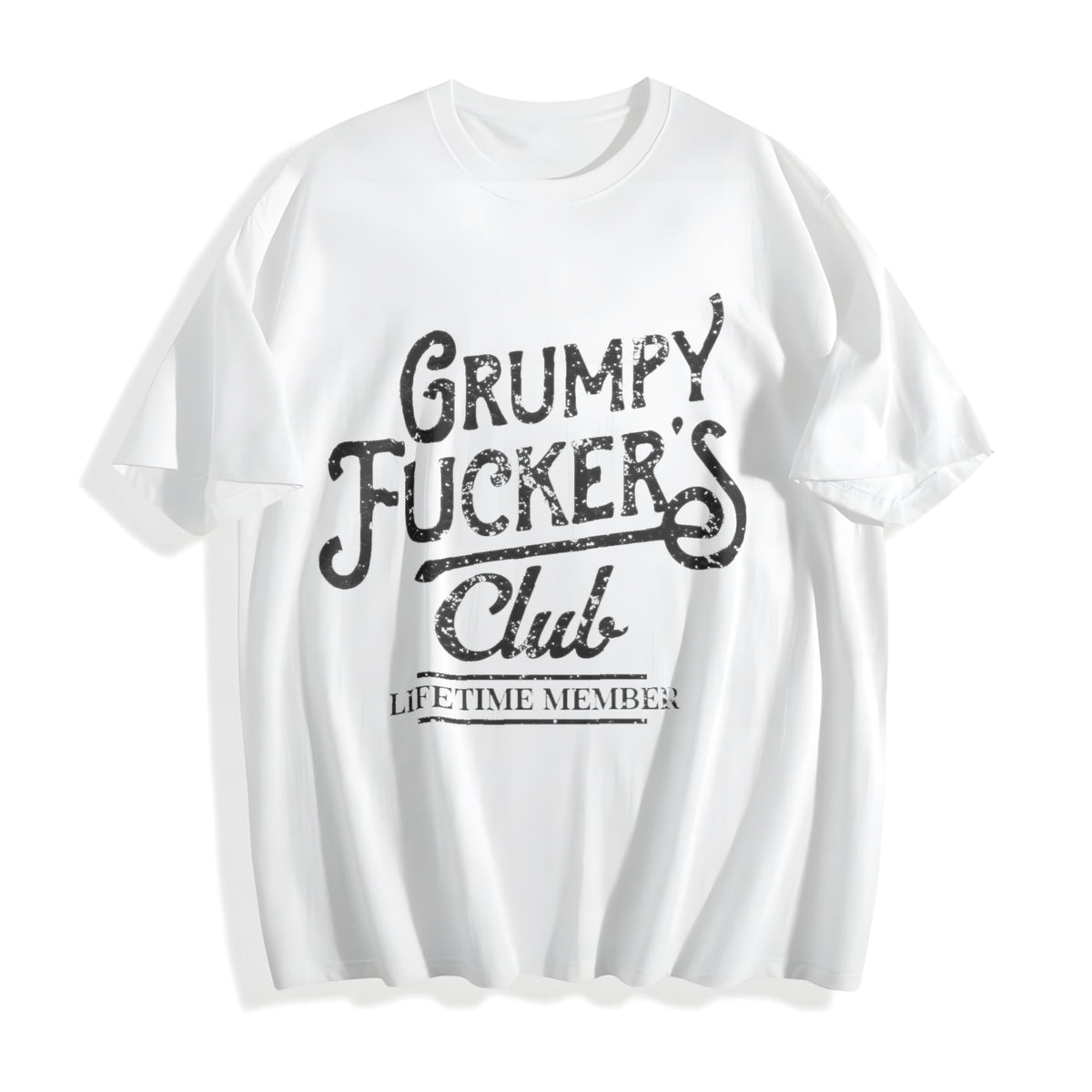 Funny Grumpy F Ckers Club Sarcastic Novelty For Cool Cotton product image 2