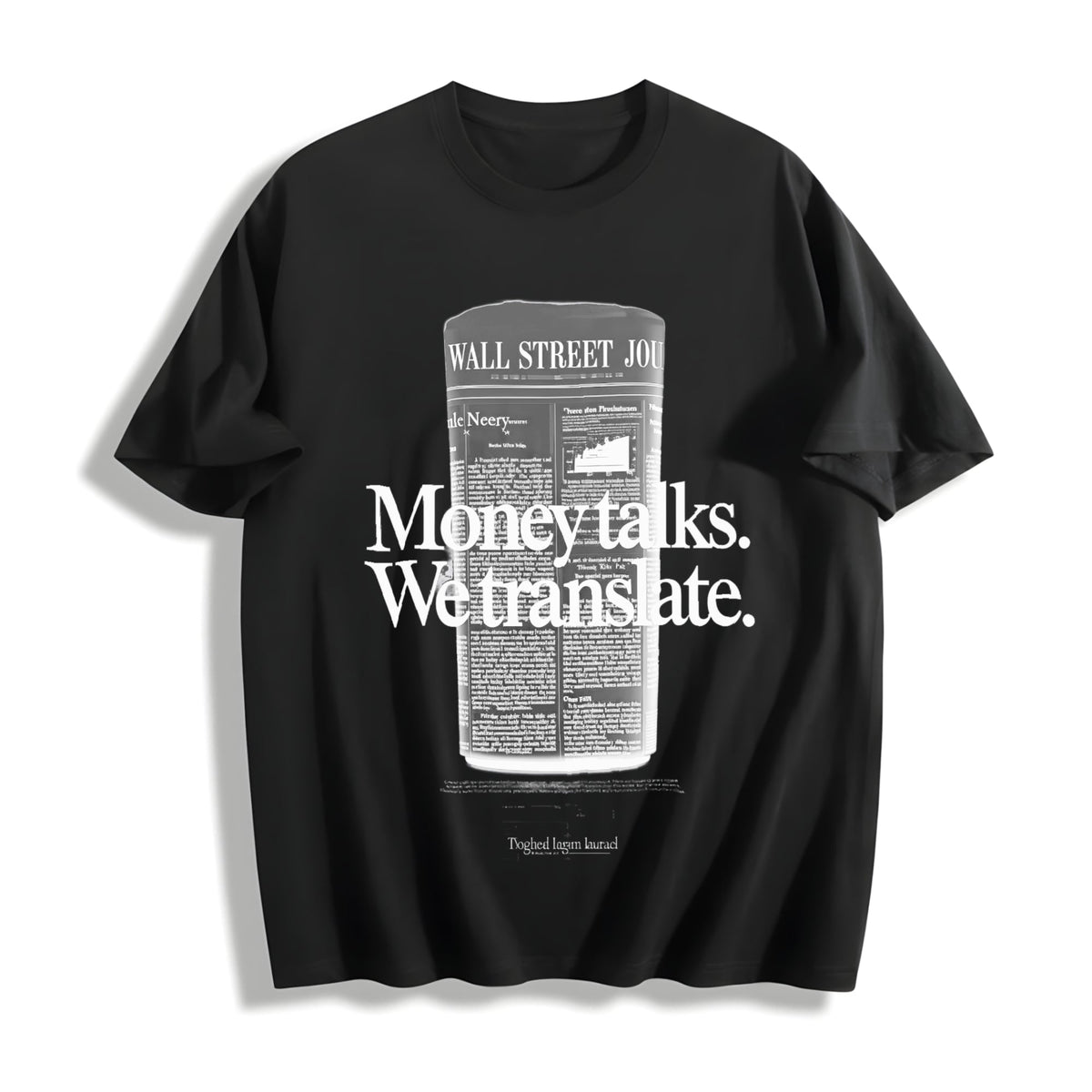 Wsj Money Talks We Translate Cotton T-Shirt product image 1