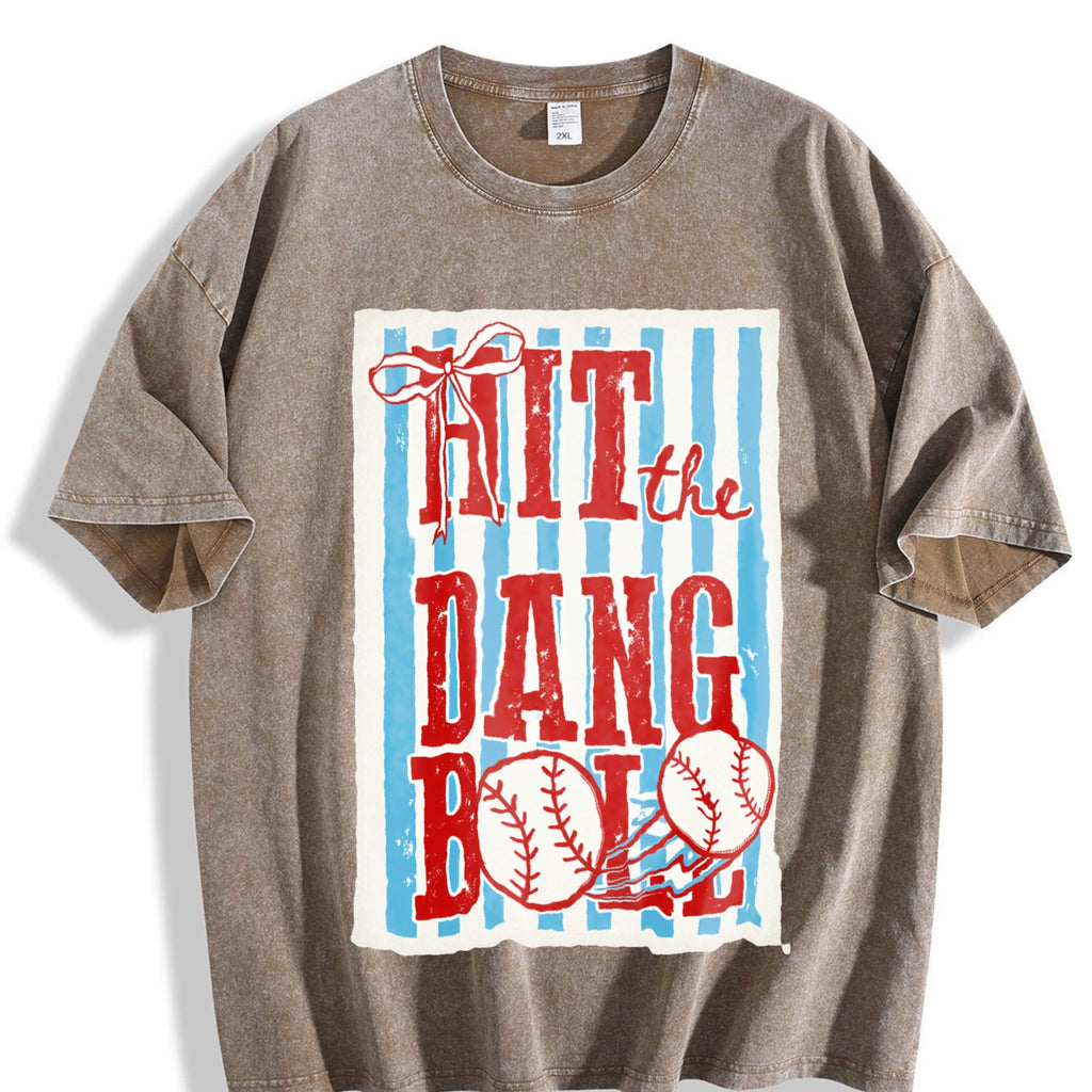 Coastal Granddaughter Vibe: Hit The Dang Ball Sun-faded product image 3