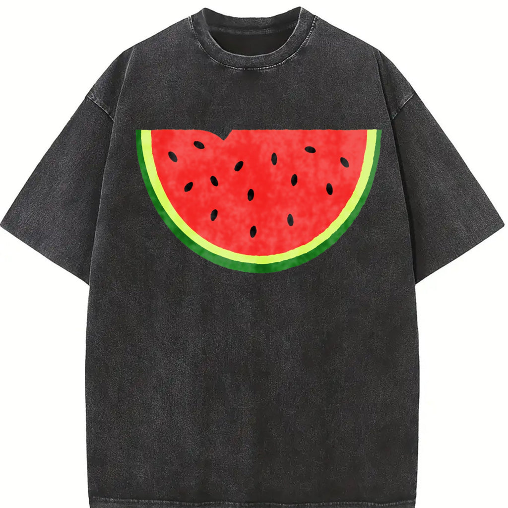 Watermelon Pocket Vintage Washed T-Shirt product image 2