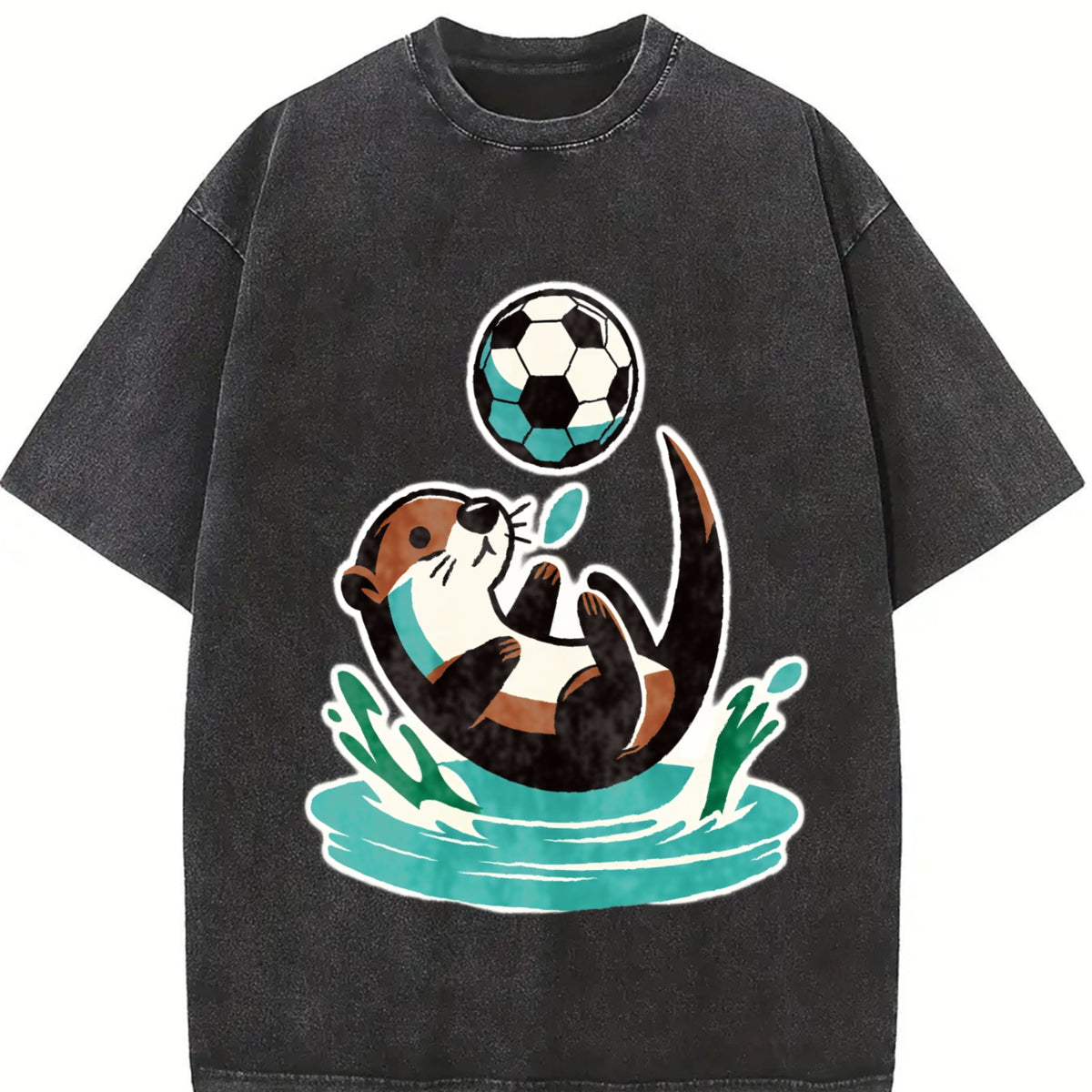 Global Soccer Fan Vintage Washed T-Shirt product image 2