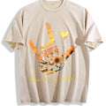 Sunflower Rock Hand Gesture For Music Festival Vintage product image 1