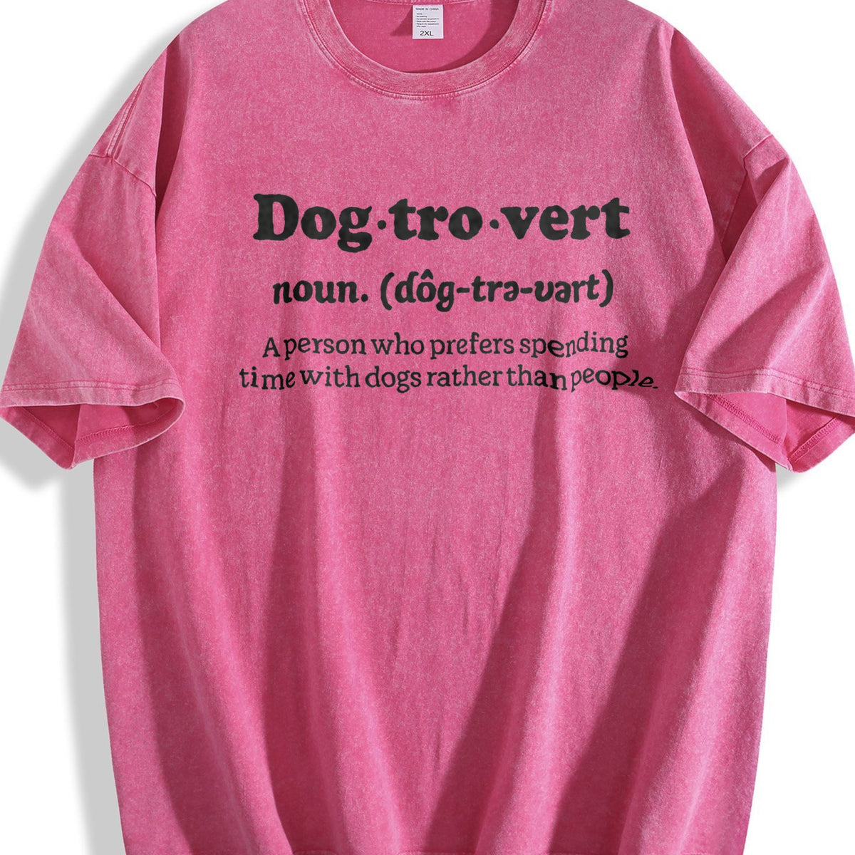 Dogtrovert Vintage Washed T-Shirt product image 7