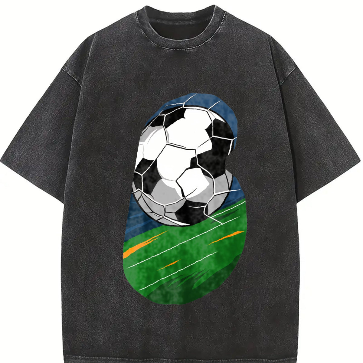 Global Soccer Fan Vintage Washed T-Shirt product image 2