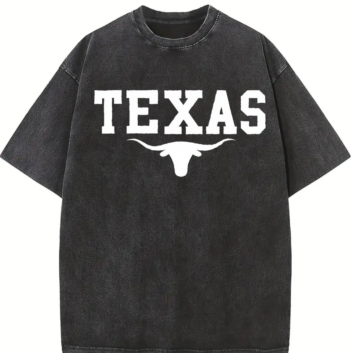 Texas Longhorn Cattle Vintage Washed T-Shirt product image 2