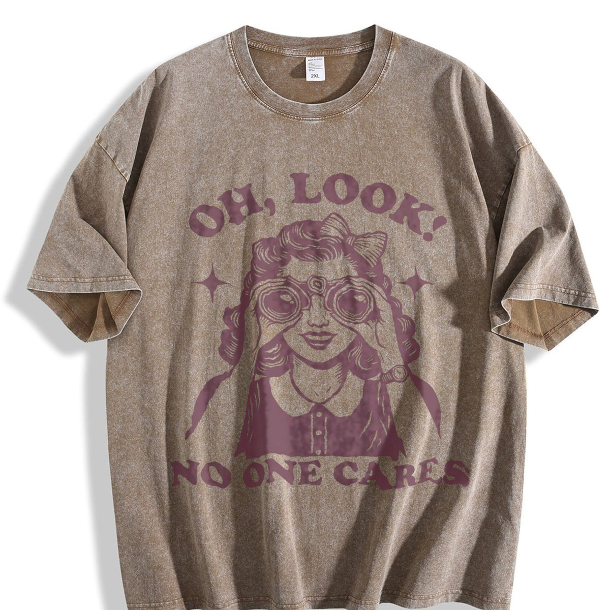 Sarcastic Vintage Washed T-Shirt product image 3