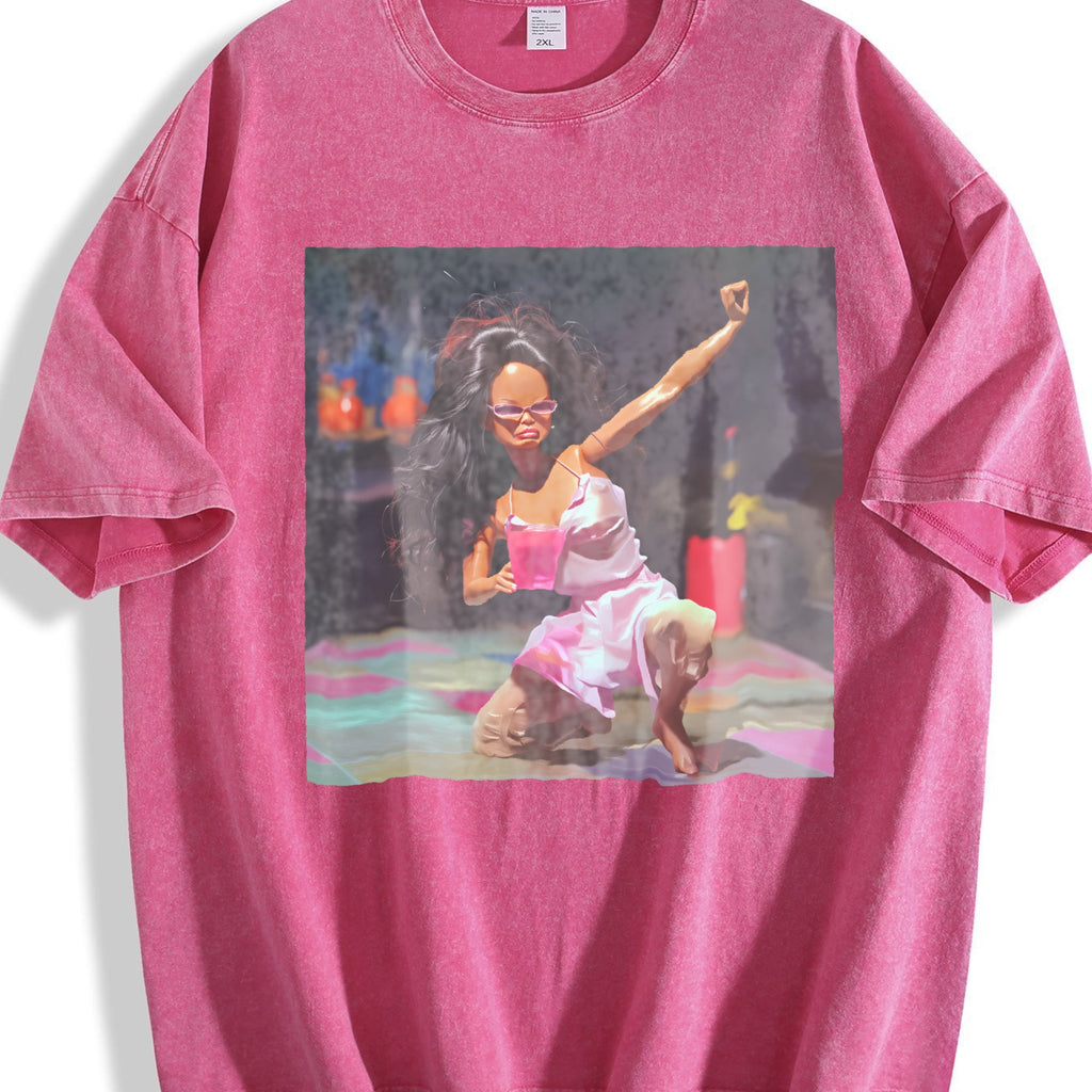 Dancing Doll Party Vintage Washed T-Shirt product image 7