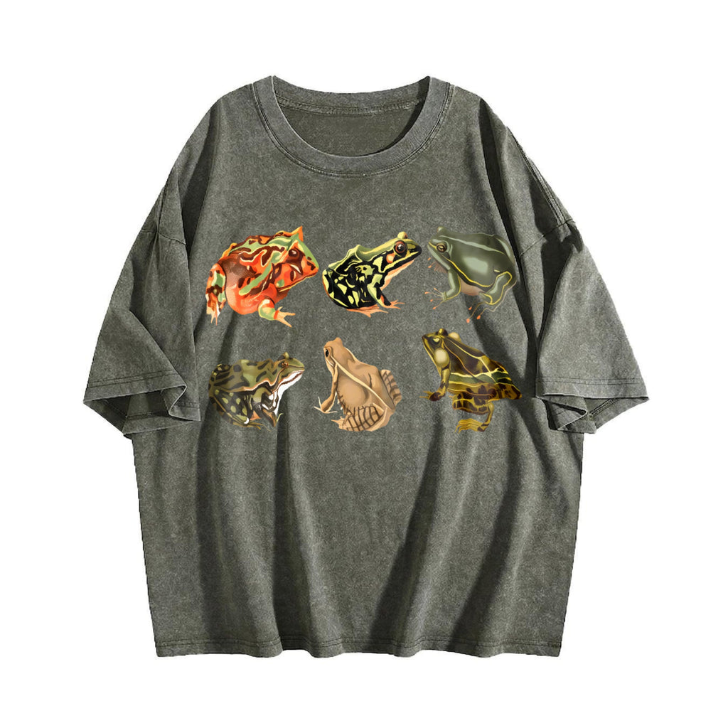 Frogs 90s Vintage Washed T-Shirt product image 4