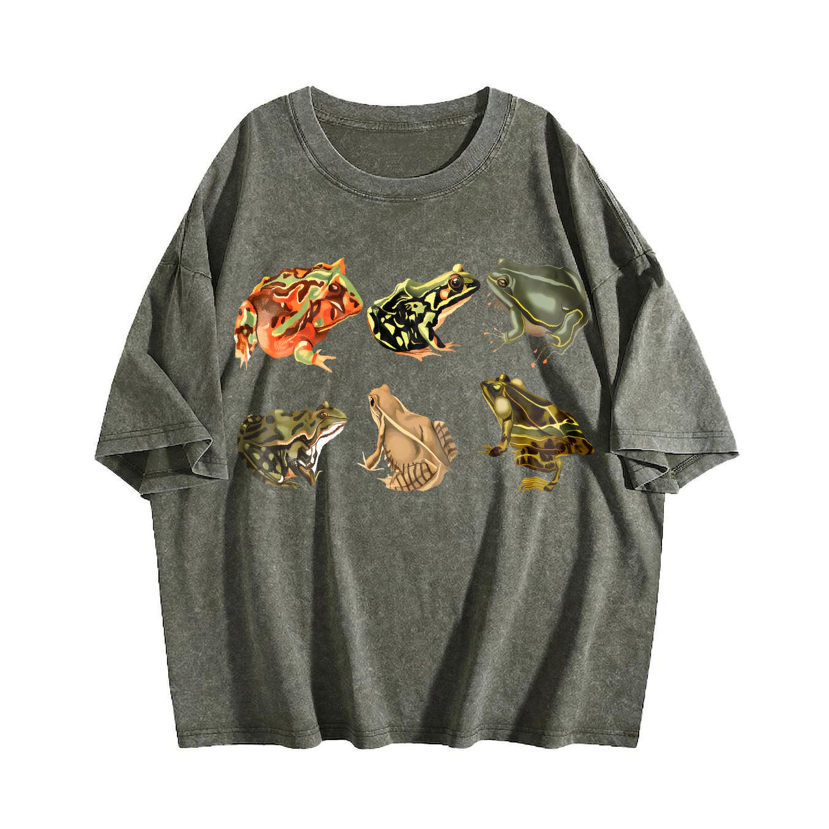 Frogs 90s Vintage Washed T-Shirt product image 4