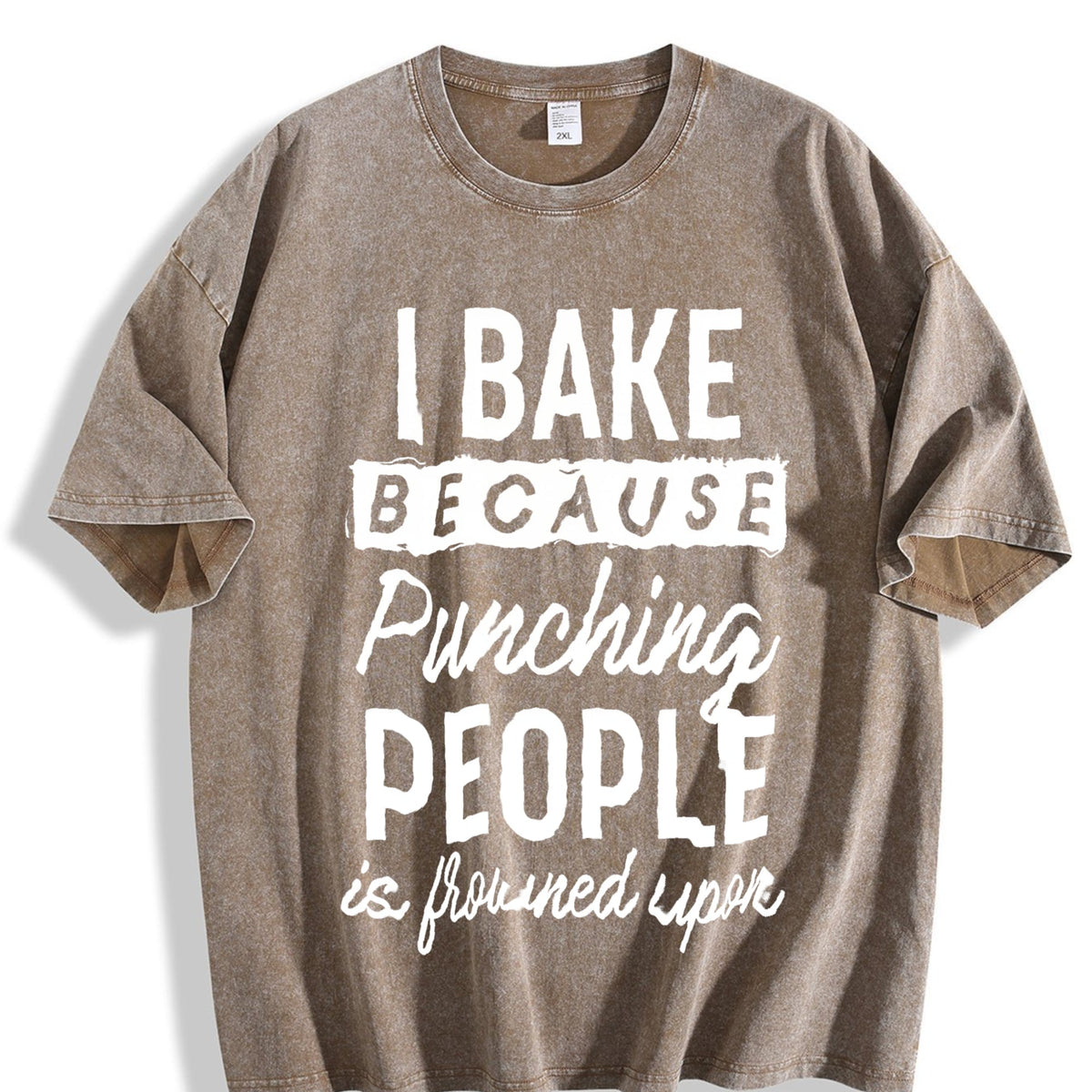 I Bake Because Punching People Is Frowned Upon Vintage product image 3