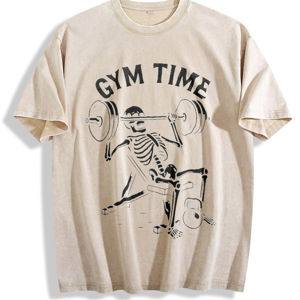 Gym Motivation Vintage Washed T-Shirt product image 1