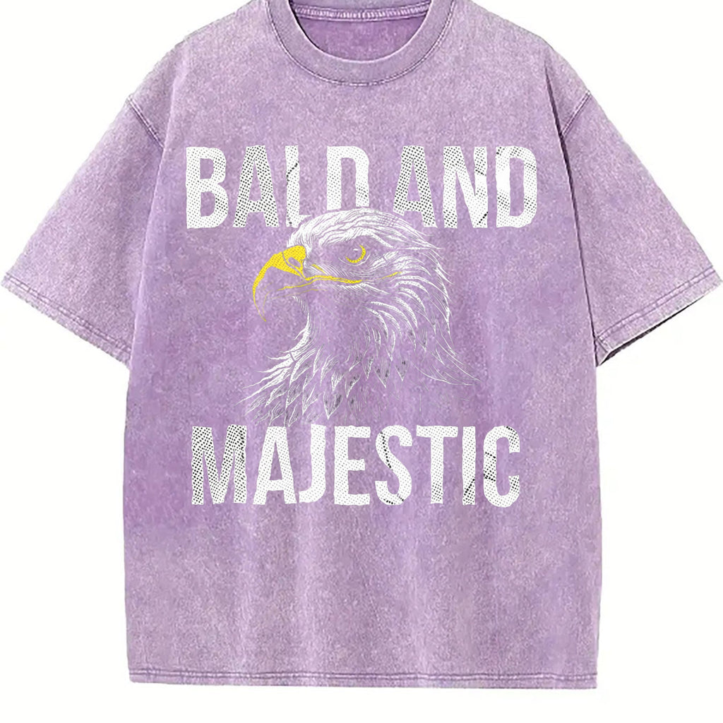 Funny Bald And Majestic Sarcastic Eagle Novelty Vintage product image 6