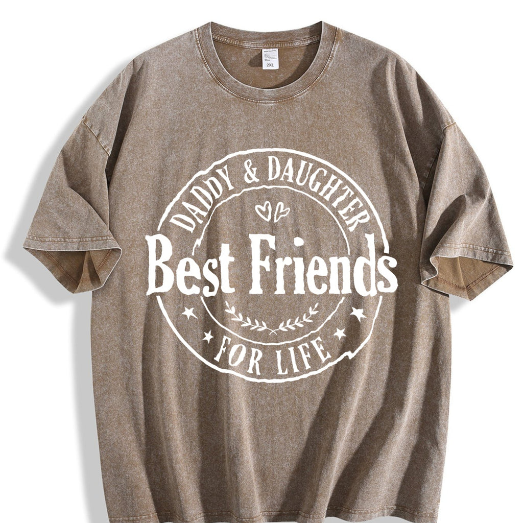 Daddy Daughter Vintage Washed T-Shirt product image 3