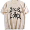 Jesus Is Lord Bold Metal Christian Faith Vintage Washed product image 1