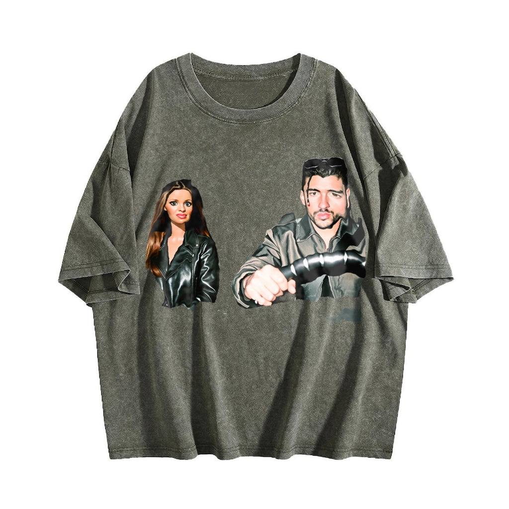 Dolls on a Road Trip Vintage Washed T-Shirt product image 4