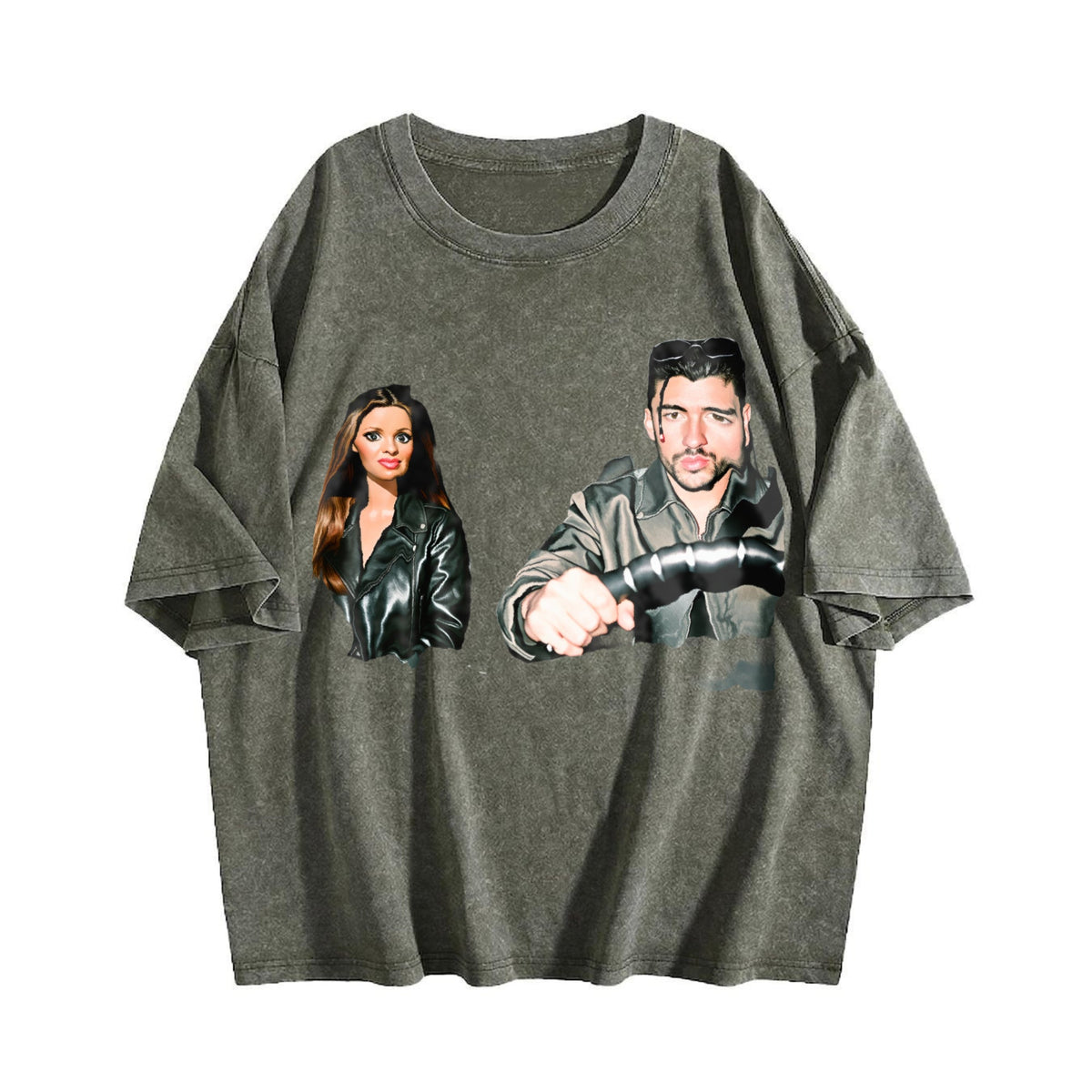 Dolls on a Road Trip Vintage Washed T-Shirt product image 4