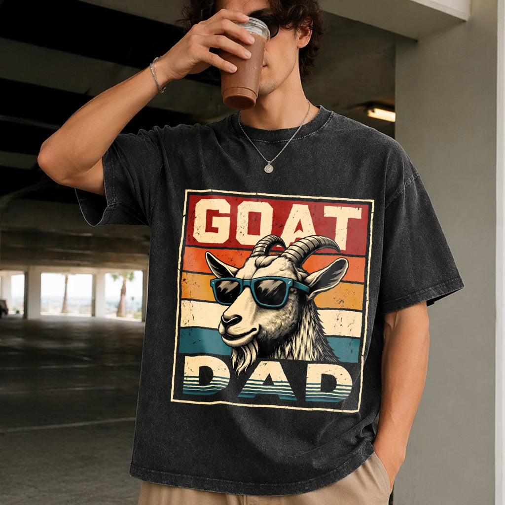 Goat Daddy Vintage Washed T-Shirt product image 2
