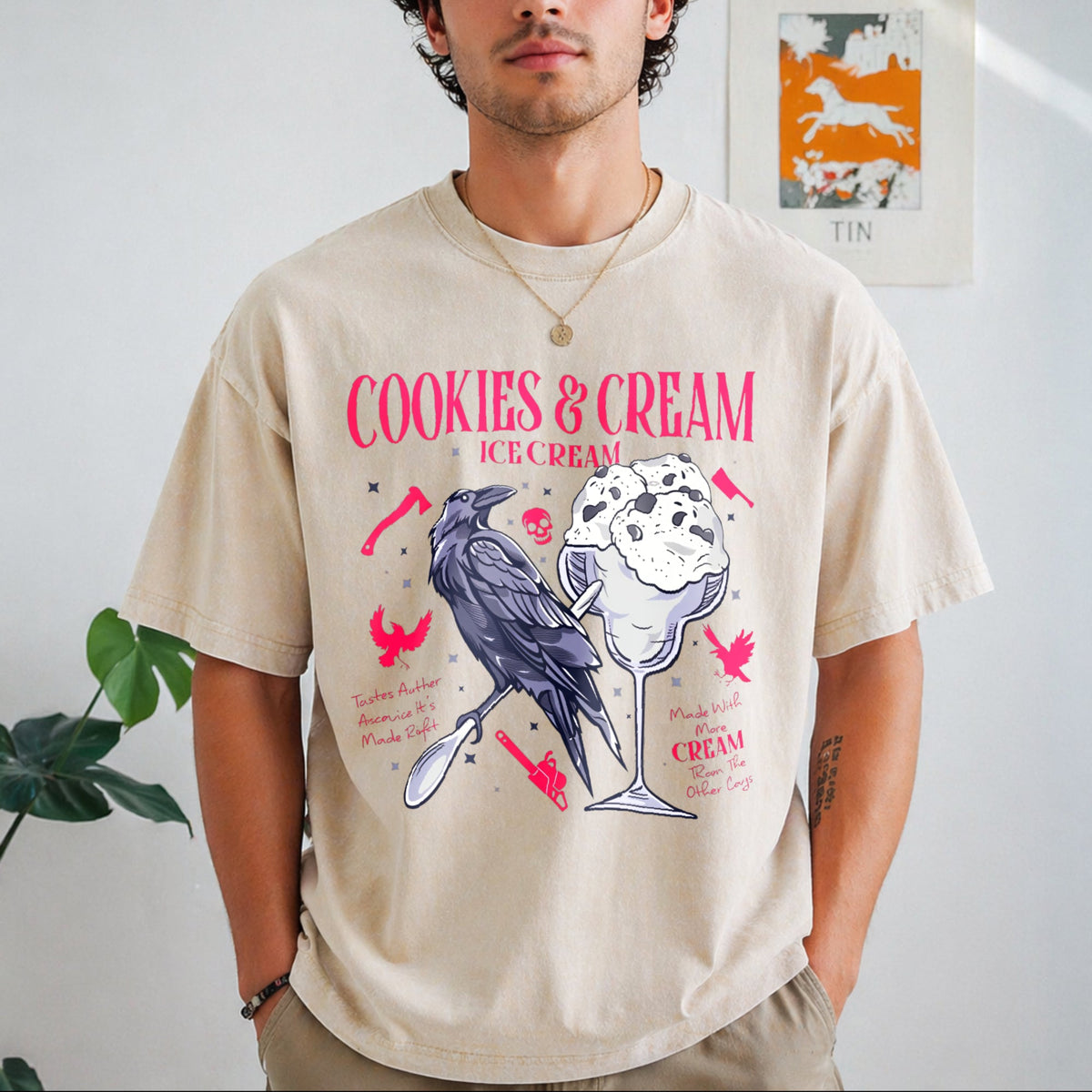 Butcher Blackbird Dark Romance Vintage Washed T-Shirt product image 8