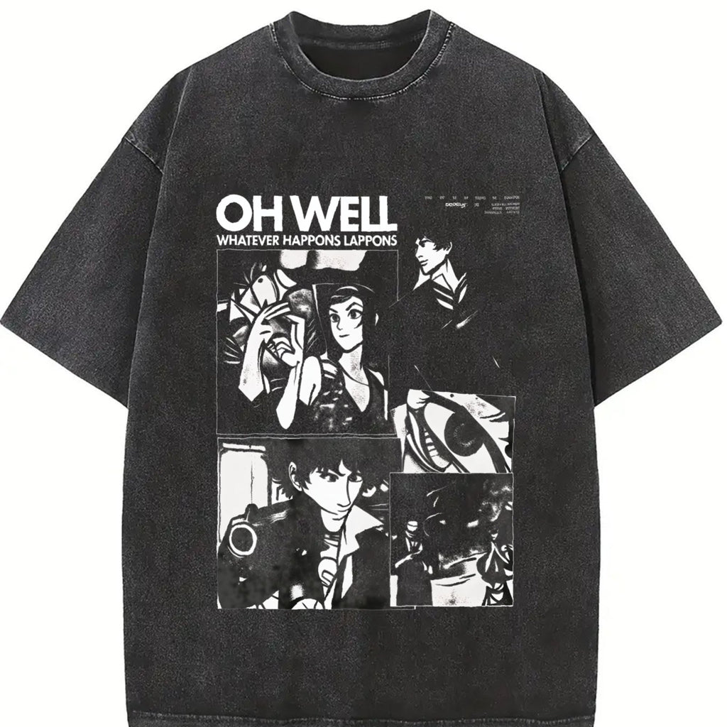 Cowboy Bebop Vintage Washed T-Shirt product image 2
