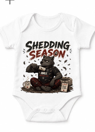 Werewolf Shedding Season Natural Fur Humor