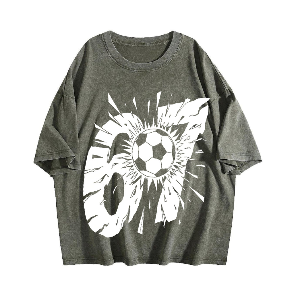 Global Soccer Fan Vintage Washed T-Shirt product image 4