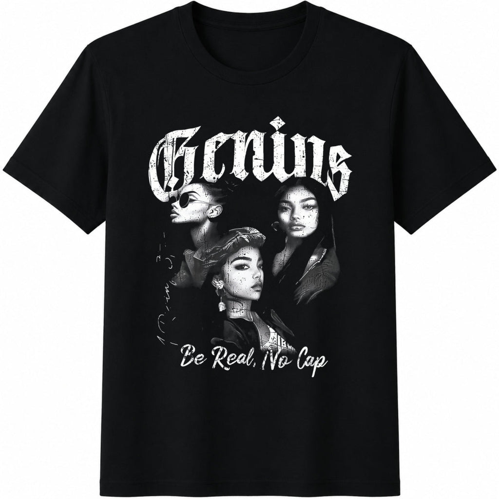 Genius Statement Cotton T-Shirt product image 1