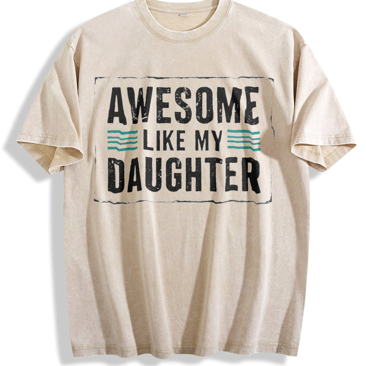 Funny Daughter Wife Slogan Vintage Washed T-Shirt product image 1
