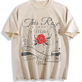 This Rose For My Mother I Love Miss You Mom Vintage Washed product image 1