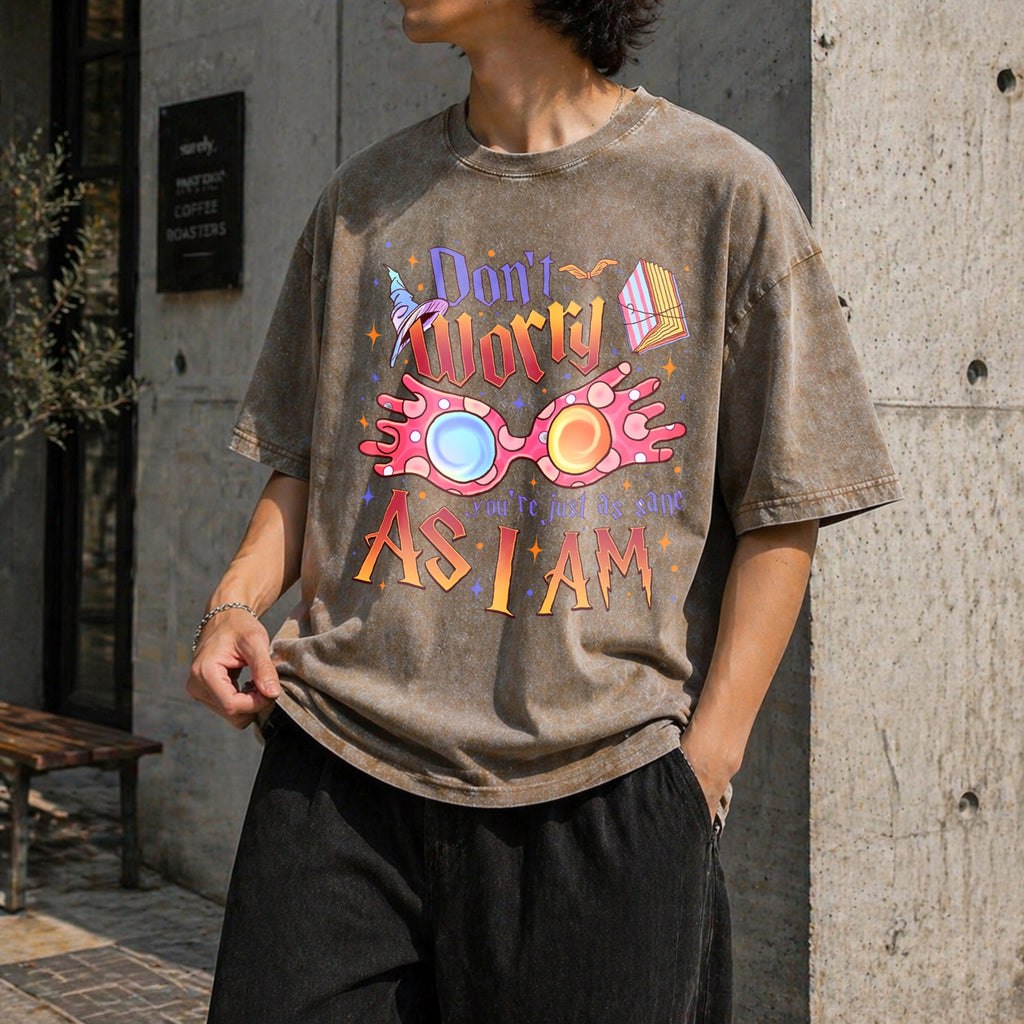 Magical Glasses Wizard Movie Vintage Washed T-Shirt product image 10