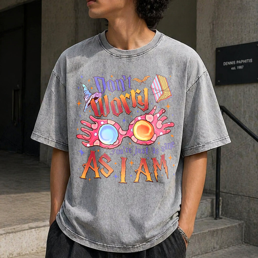 Magical Glasses Wizard Movie Vintage Washed T-Shirt product image 12