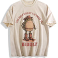 Only Squat I'm Doin' Is Diddly Vintage Washed T-Shirt product image 1