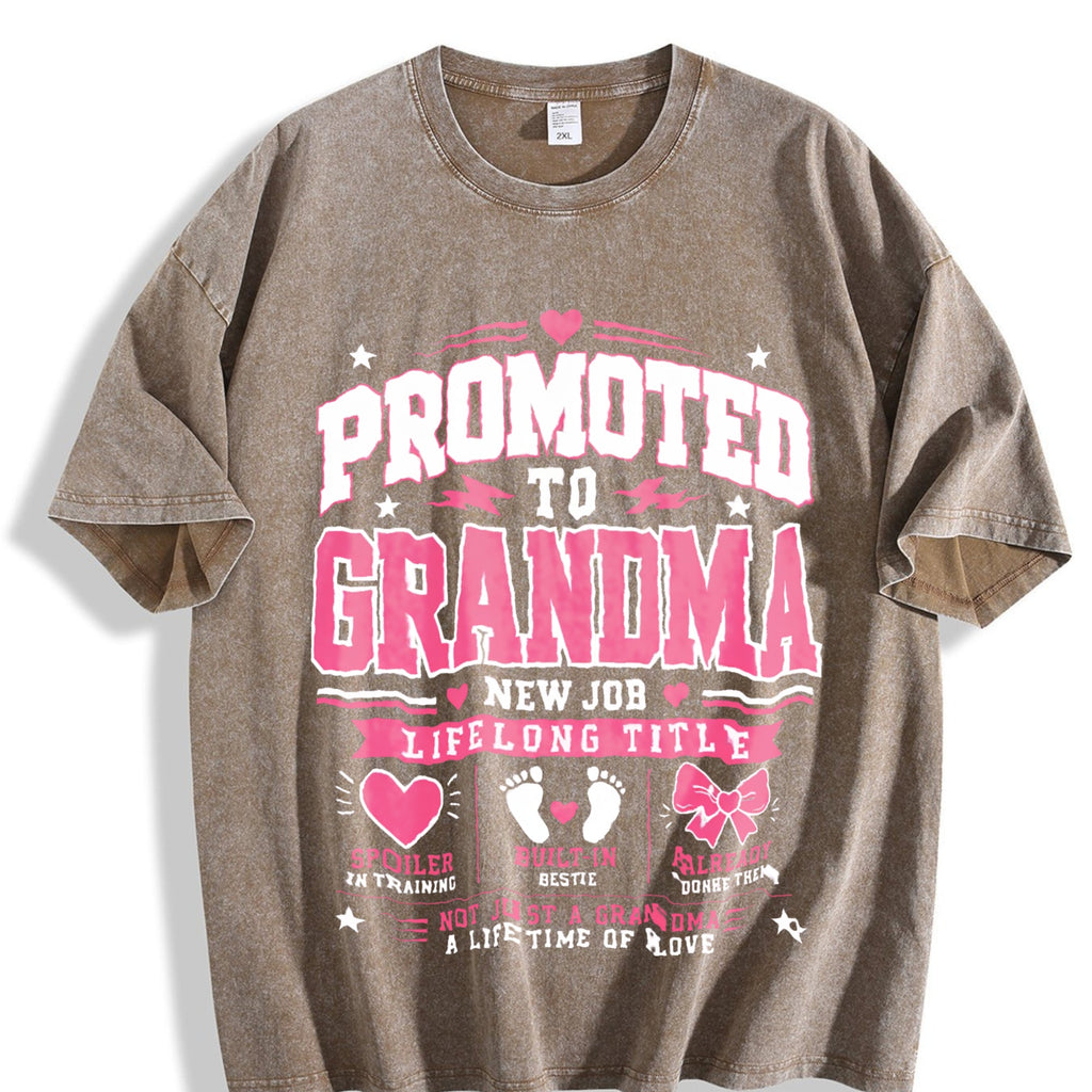 Promoted To Grandma - Pregnancy Announcement New Vintage product image 3