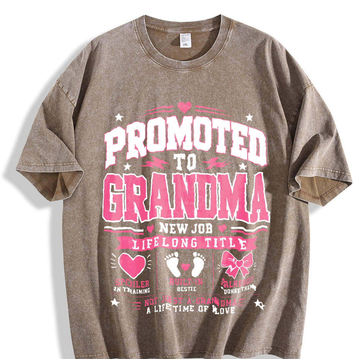 Promoted To Grandma - Pregnancy Announcement New Vintage product image 3
