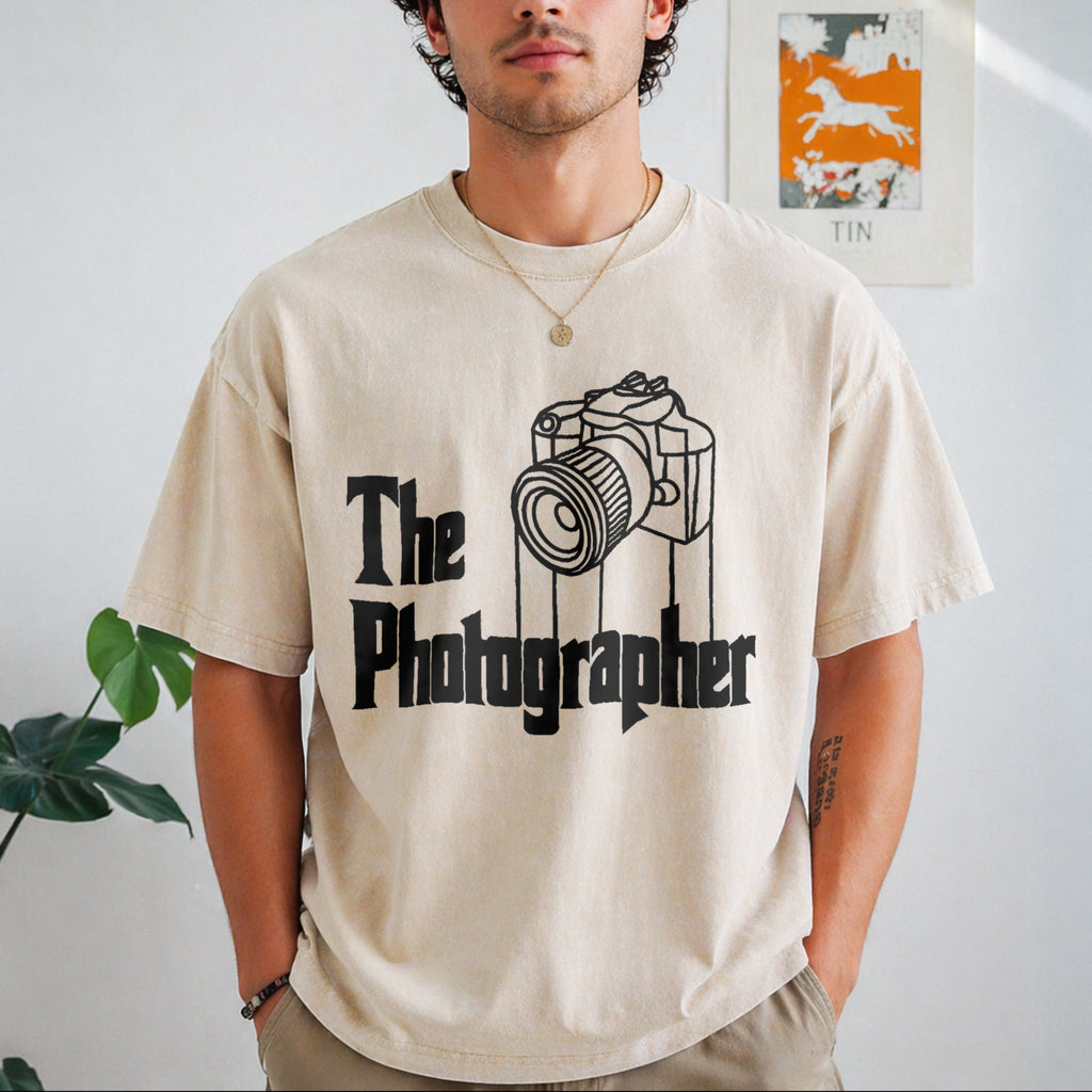 Photographer Element Vintage Washed T-Shirt product image 8