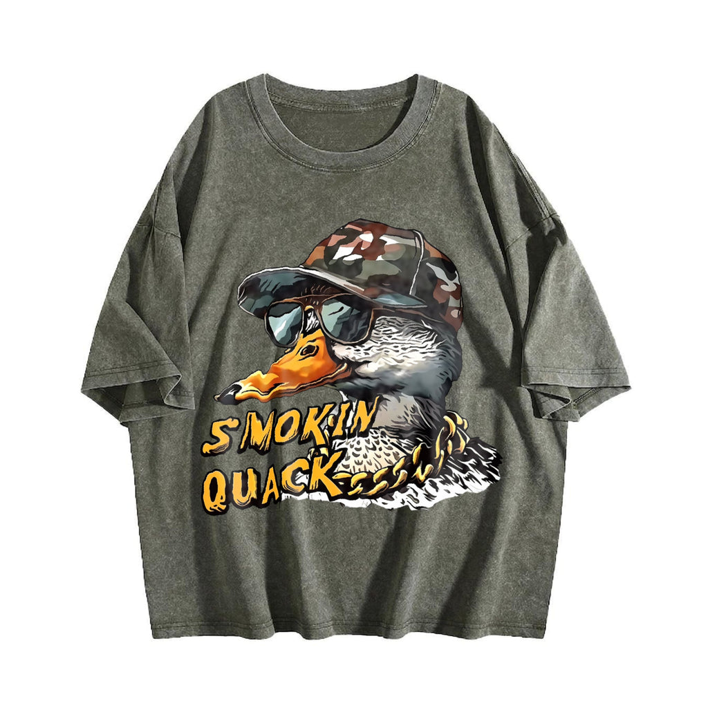 Southern Hunting Cool Duck Vintage Washed T-Shirt product image 4