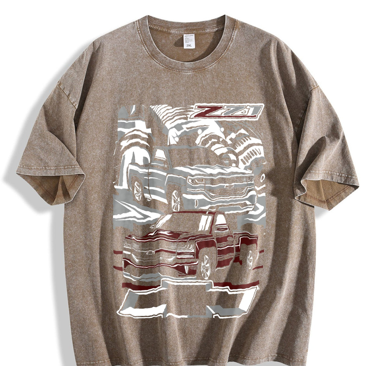 Z71 Chevrolet Truck Vintage Washed T-Shirt product image 3